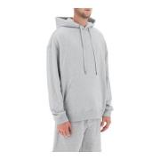Oversized French Terry Hoodie med Kangaroo-lomme