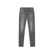 Slim Fit Jeans med lynlåslukning