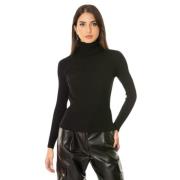 Ribbet turtleneck sweater