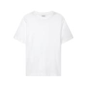 Hvid Basis T-Shirt - 100% Bomuld