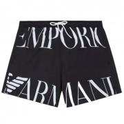 Sorte Emporio Armani Badeshorts