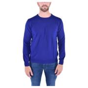 Royalblå Crewneck Sweater