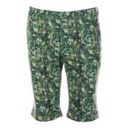 Printede Bermuda Shorts