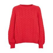 Emma Sweater - High Risk Red