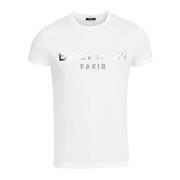 bomuld T-shirt med Paris logo print.