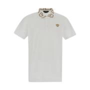 Guld Medusa Broderet Polo Shirt