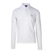 Langærmet poloshirt