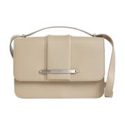 Beige Skuldertaske