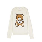 Teddy Bear Hvid Sweater
