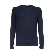 Italiensk Uld Crewneck Sweater