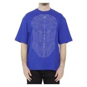 Blå Body Stitch Skate T-Shirt