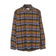 Rutet Button Down Skjorte