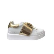 Nuke45 Hvide/Guld Sneakers