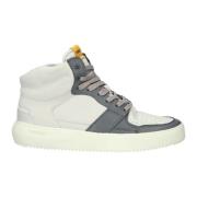 Urban High-Top Sneaker - Off White Grey
