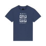 4G Stars Printet T-shirt