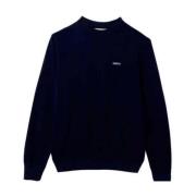 Marineblå Bomuldssweater