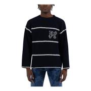 Stribet Monogram Sweater