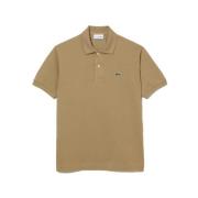 Tidløs Beige Polo Shirt