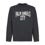 City Washed Crew Sweaters