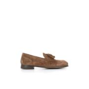 Suede Tassel Loafers