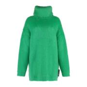 Mini Sweaterkjole med Mohair Blanding