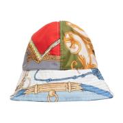 Multifarvet Nylon Bucket Hat