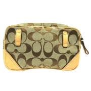 Pre-owned Canvas clutches