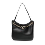 Chain Hobo Taske med VLogo Motiv