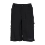 Sort Bomuld Regular Fit Shorts