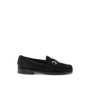 Sort Panther Horsebit Loafers