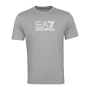 Sporty Elegant Crew-Neck T-Shirt