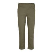 Laurie Piper Regular Crop Trousers Regular 100769 55000 Dried Olive