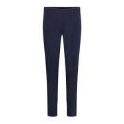 Slim Fit Navy Straight-Leg Bukser