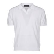 Hvid SS23 Polo Shirt - Ultimativ Komfort og Stil