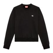 Sweatshirt med oval D-patch