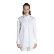 Hvid Bomuldsskjorte af BERTON
