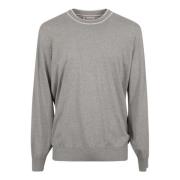 Lys Grå Sweater GIROCOLLO M/L