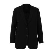 Extralight Boyfriend Blazer Sort