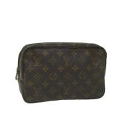 Pre-owned Coated canvas louis-vuitton-tasker