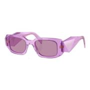 Kvinders solbriller Violet Rektangulær Transparent