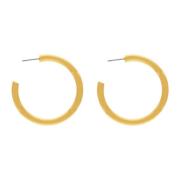 Passion Waterproof 40mm Chunky Hoop Earring 18K Gold Plating