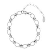 Passion Waterproof Bio Link Bracelet Silver Plating