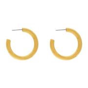 Passion Waterproof Chunky Hoop Earring 18K Gold Plating