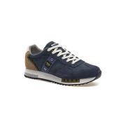 Stilfulde Navy-Taupe Sneakers