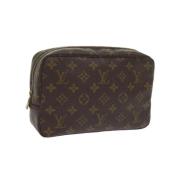 Pre-owned Canvas louis-vuitton-tasker