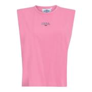 Bubblegum Tanktop med skulderpuder