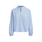 Klassisk Bomuld Poplin Bluse