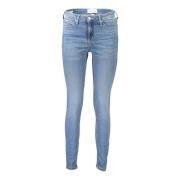 Lysblå Skinny Jeans til Kvinder