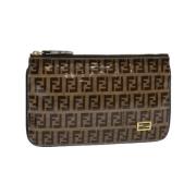 Pre-owned Canvas fendi-tasker