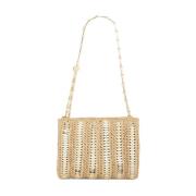 Ikonisk 1969 Medium Raffia Taske